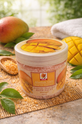 Sól do kąpieli z Morza Martwego – Zapach Mango